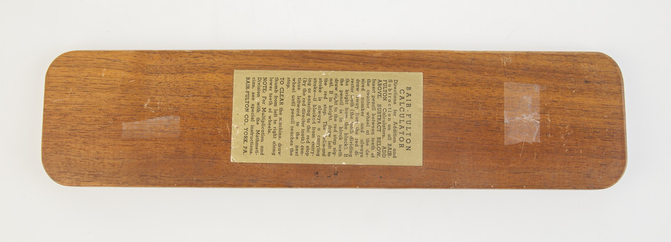 Bair-Fulton 8 'Mathematician Calculator', 1928, FDM10101, © Arithmeum