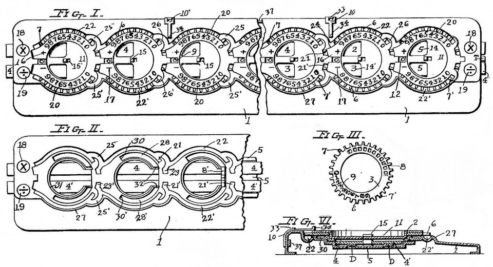 Bair-Fulton 8 'Mathematician Calculator', 1928, FDM10101, © Arithmeum