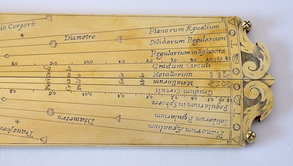 Proportionalzirkel Johannes Maccarius
