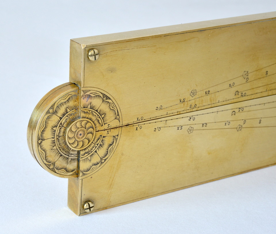 Proportionalzirkel Johannes Maccarius