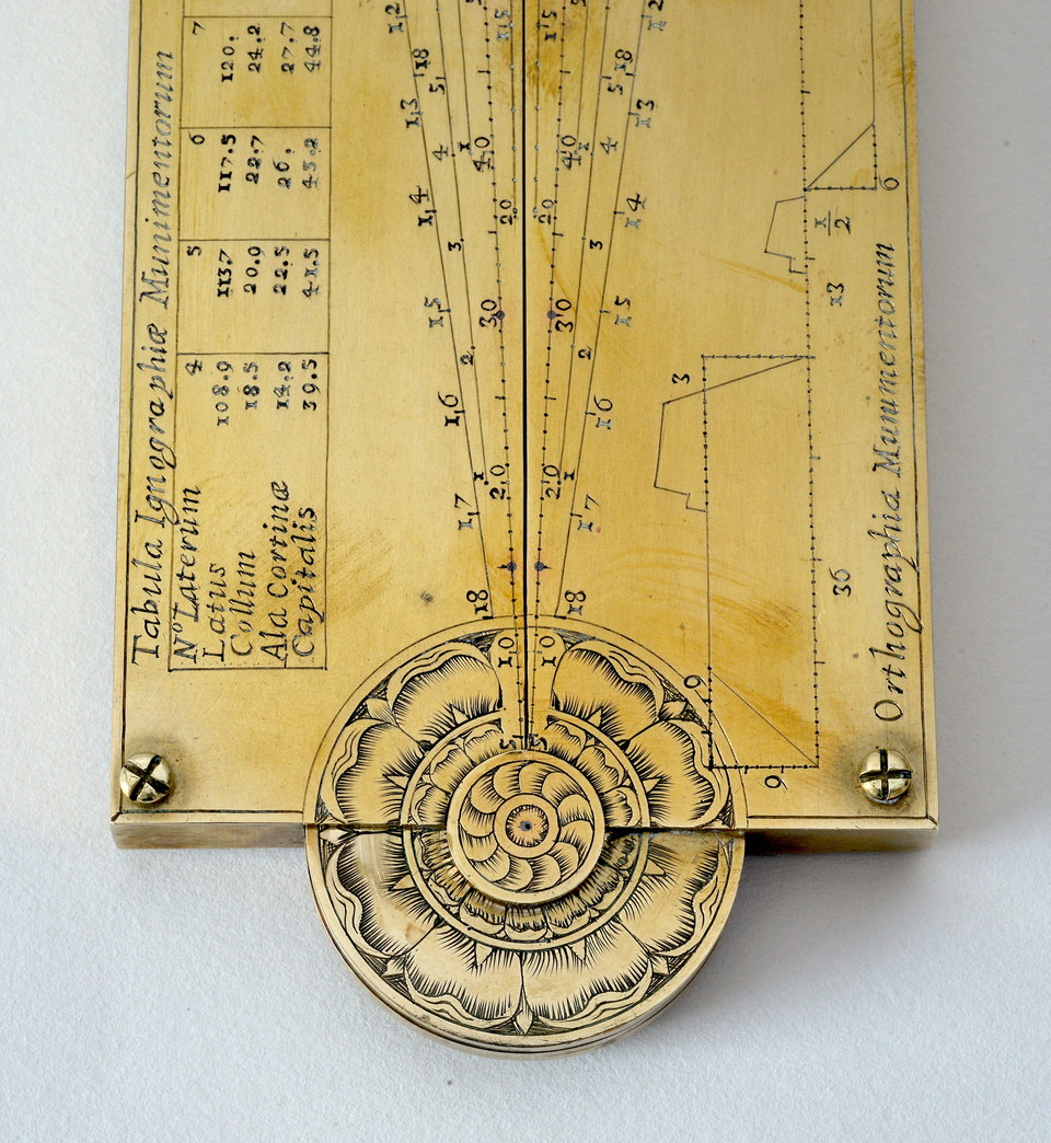 Proportionalzirkel Johannes Maccarius