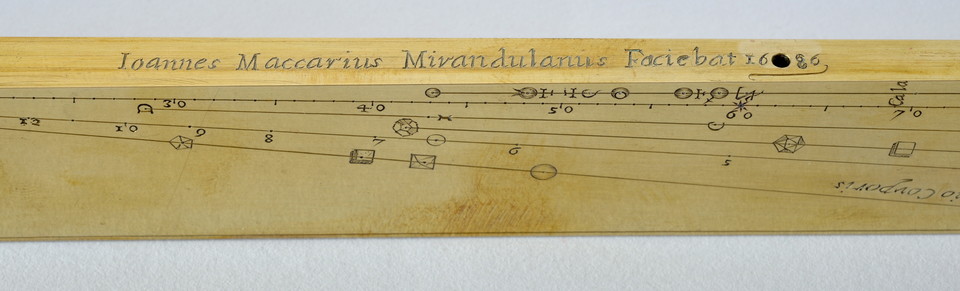 Proportionalzirkel Johannes Maccarius