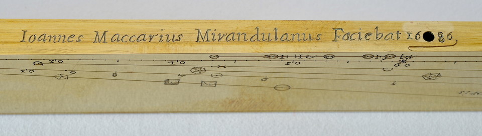 Proportionalzirkel Johannes Maccarius